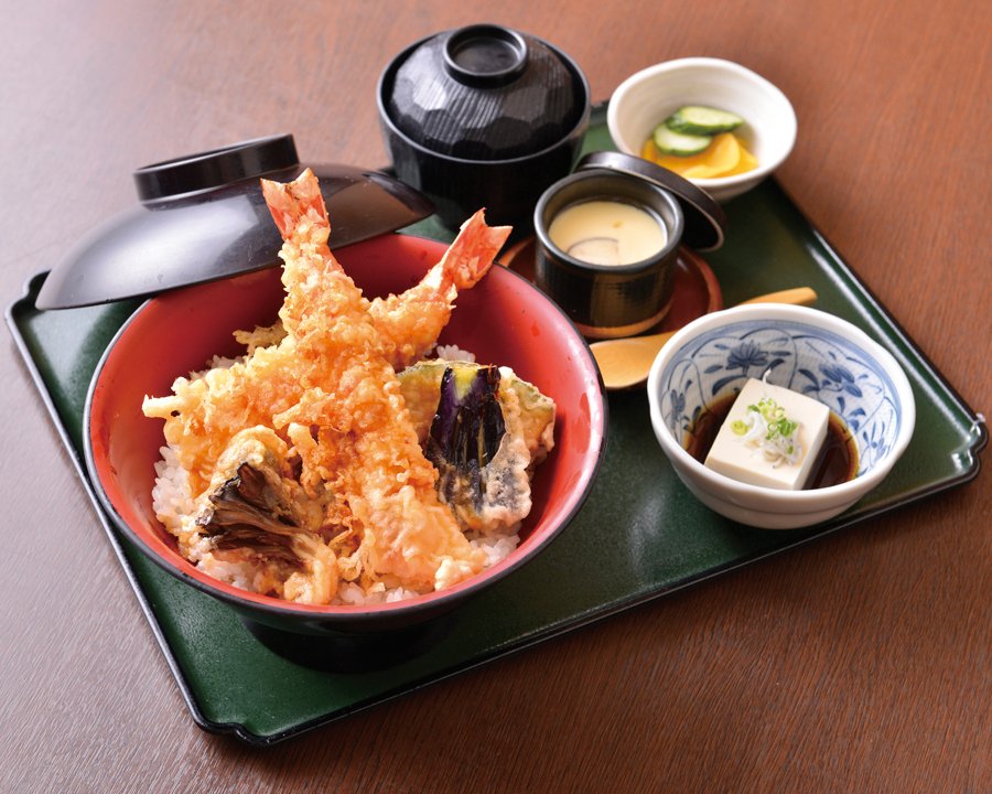 大海老天丼